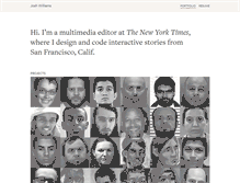 Tablet Screenshot of joshwilliams.com